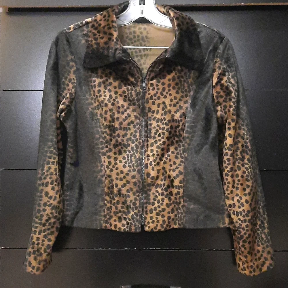 Leopard Print jacket - Picture 1 of 6